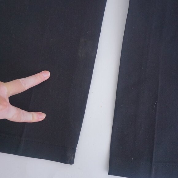 Dickies Black 744 Low Rise Straight Leg Wrinkle Resistant Work Pants Size 10R - Picture 5 of 13